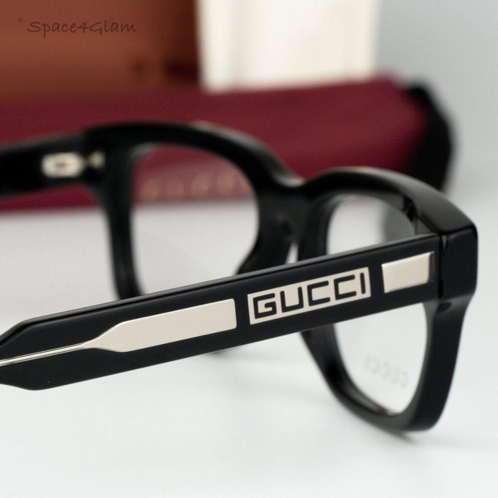 Gucci Women Eyeglasses Black Demo Square GG1731O 001 BRAND NEW - Picture 6 of 9